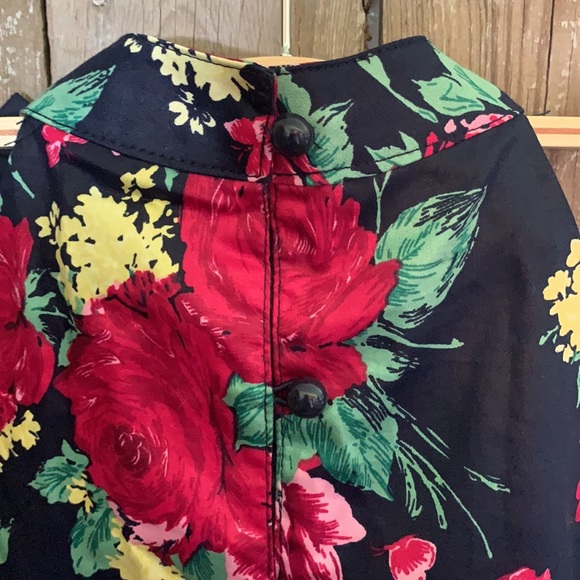 NWT: JANIE AND JACK GIRLS FLORAL COTTON TOP - Picture 5 of 6